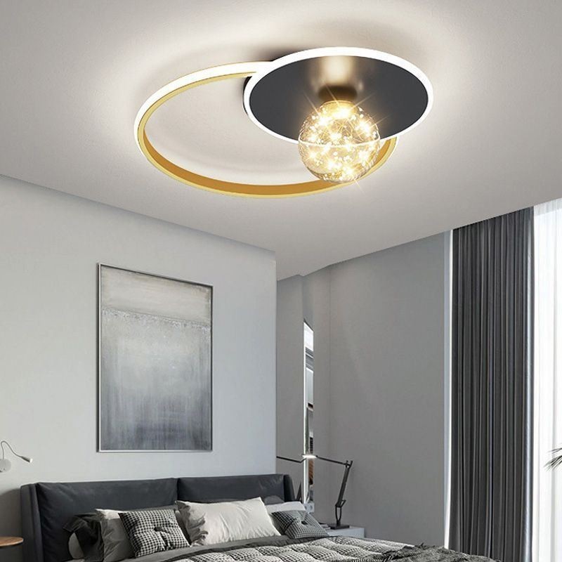 Flush Mount Home Decor Minimalist Ceiling Light Fixture
