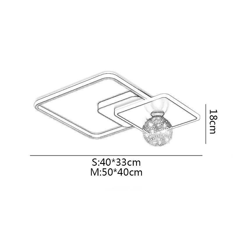 Flush Mount Home Decor Ceiling Lighting Fixture