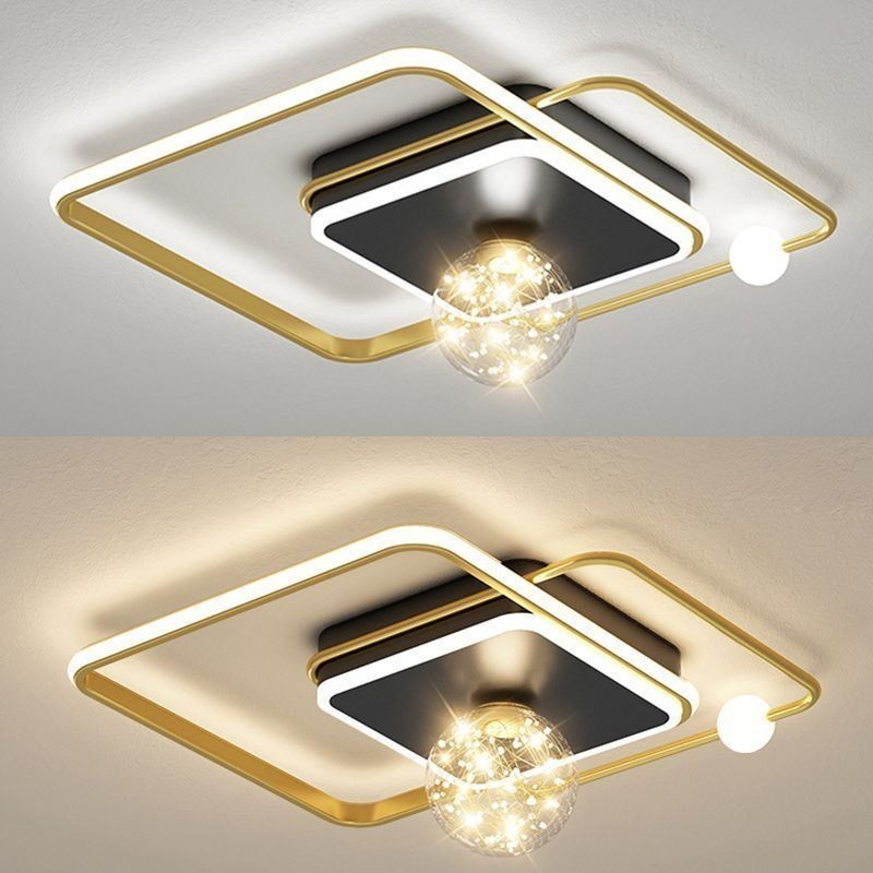 Flush Mount Home Decor Modern Ceiling Light Fixture