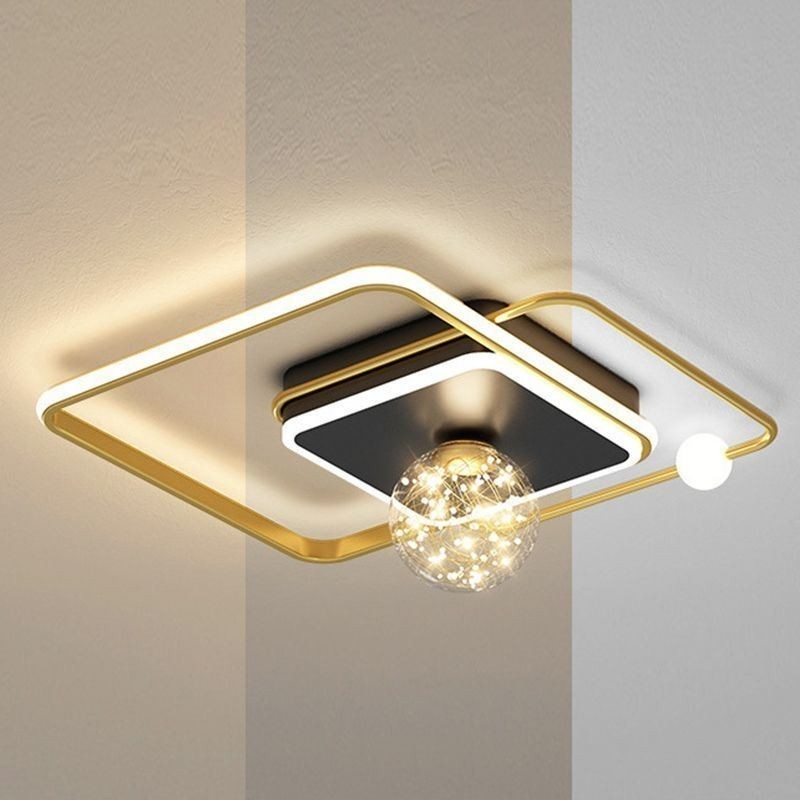 Flush Mount Home Decor Modern Ceiling Light Fixture