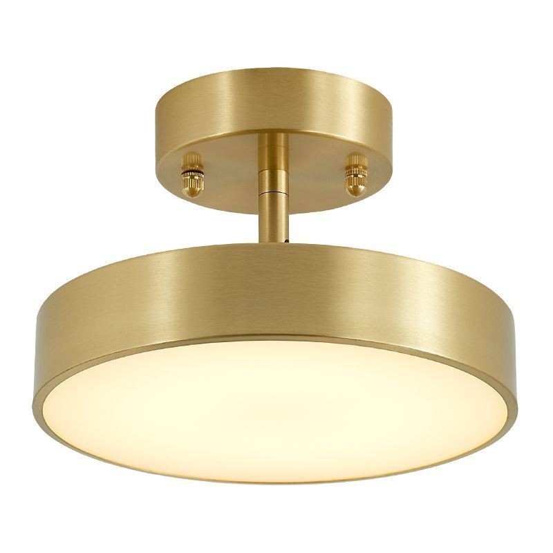 Gold Copper Mini Round Ceiling Light