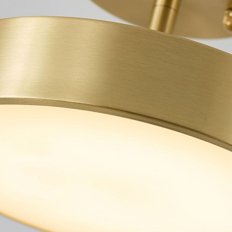 Gold Copper Mini Round Ceiling Light
