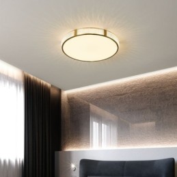 Flush Mount Ceiling Light Round Light Fixtures Tricolor Dimming