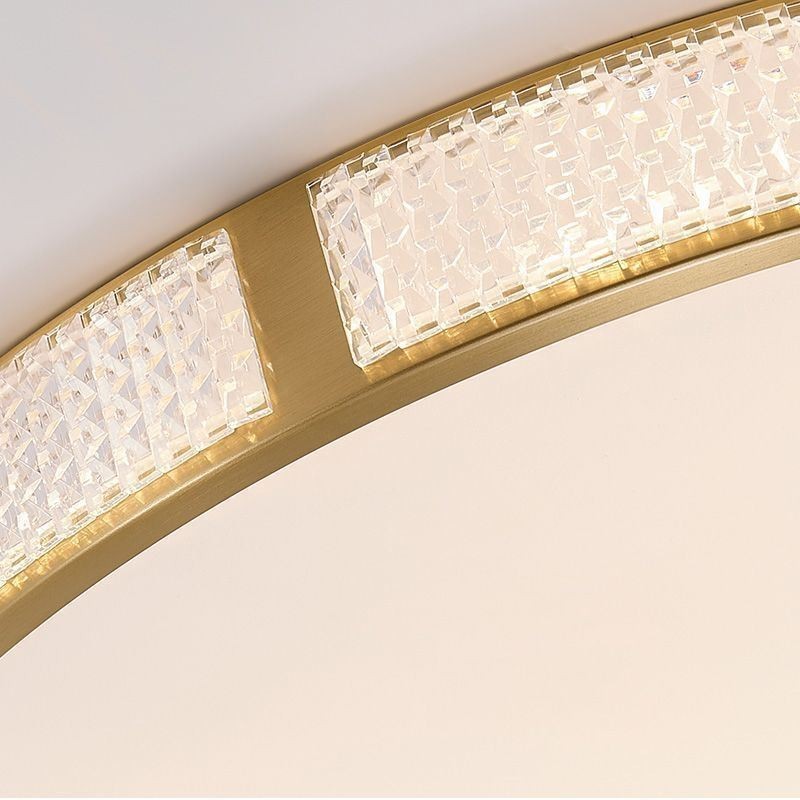 Flush Mount Ceiling Light Round Light Fixtures Tricolor Dimming