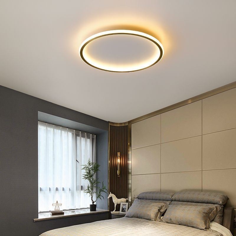 Flush Mount Ceiling Light Round Light Fixtures Tricolor Dimming