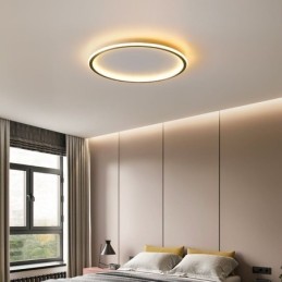 Flush Mount Ceiling Light Round Light Fixtures Tricolor Dimming