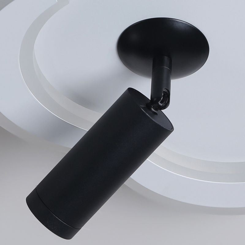 Flush Mount Acrylic Flower Shape Ceiling Light Spotlight