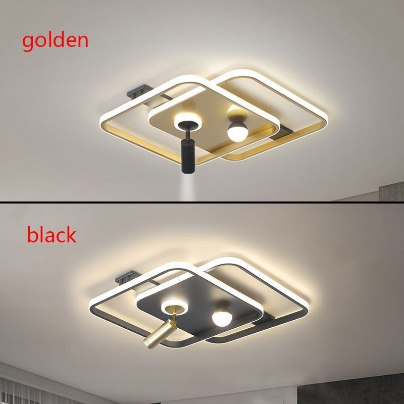 Square Flush Mount Acrylic Ceiling Light Spotlight