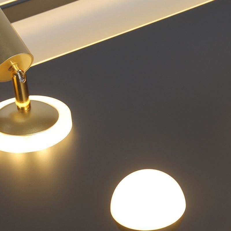 Square Flush Mount Acrylic Ceiling Light Spotlight