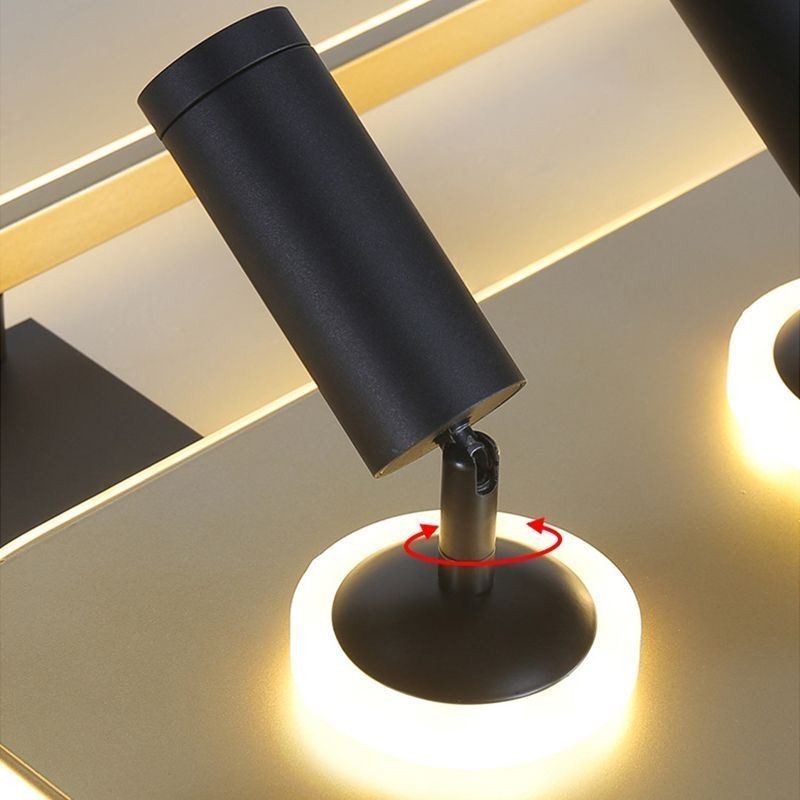 Square Flush Mount Acrylic Ceiling Light Spotlight