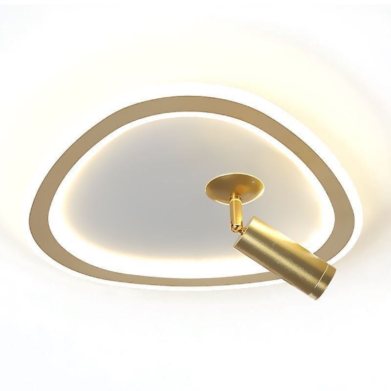 Ceiling Light Acrylic Triangle Flush Mount Spotlight