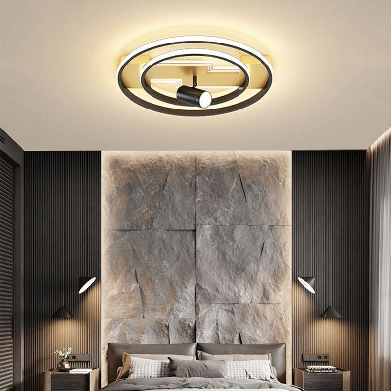 Geometric Flush Mount Acrylic Ceiling Light Spotlight