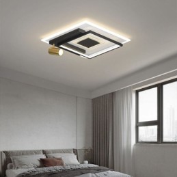 Geometric Flush Mount Acrylic Ceiling Light Spotlight