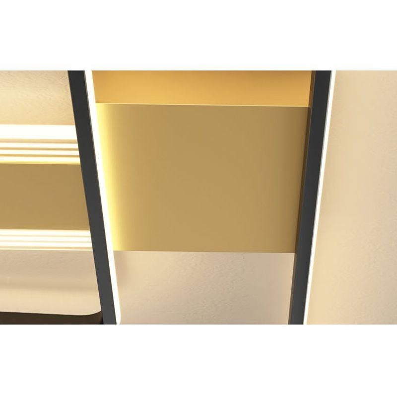 Geometric Flush Mount Acrylic Ceiling Light Spotlight