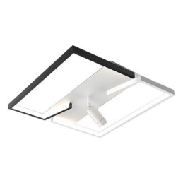Ceiling Lamp Black & White Acrylic Lighting Spotlight
