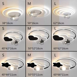 Ceiling Light Creative Acrylic Flush Mount Spotlight