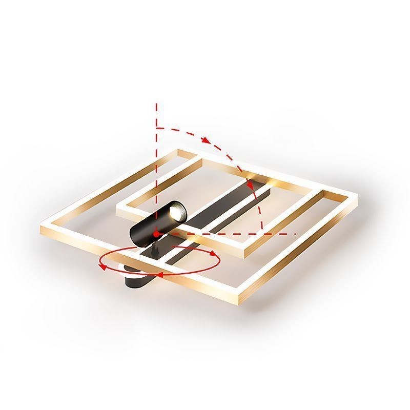 Flush Mount Minimalist Acrylic Ceiling Lamp Spotlight