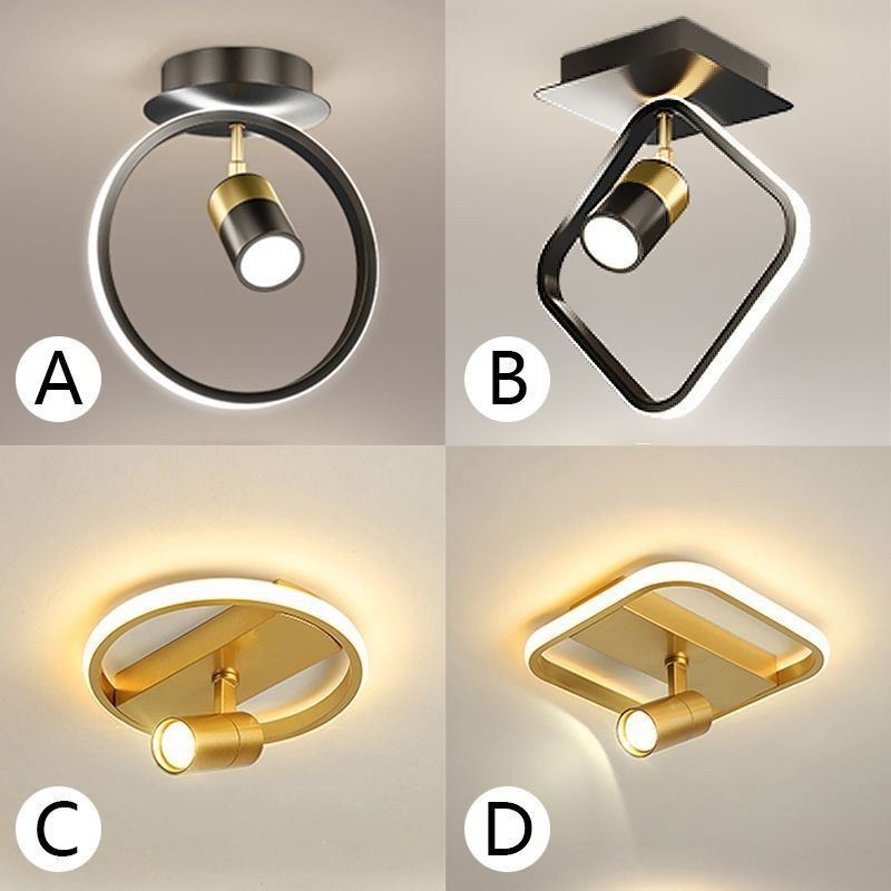 Acrylic Ceiling Lamp Minimalist Decor Light Spotlight