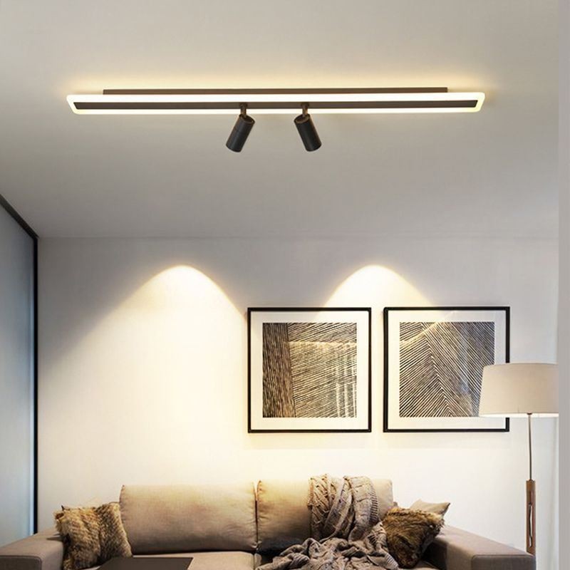 Linear Flush Mount Acrylic Ceiling Lamp Spotlight