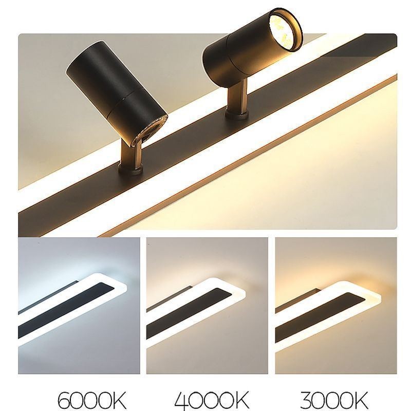 Linear Flush Mount Acrylic Ceiling Lamp Spotlight