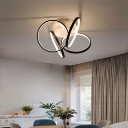 Acrylic Halo Ring Flush Mount Ceiling Light