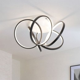 Acrylic Halo Ring Flush Mount Ceiling Light