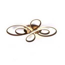 Modern Chinese Knot Flush Mount Ceiling Light