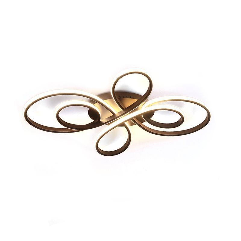 Modern Chinese Knot Flush Mount Ceiling Light