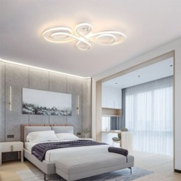 Modern Chinese Knot Flush Mount Ceiling Light