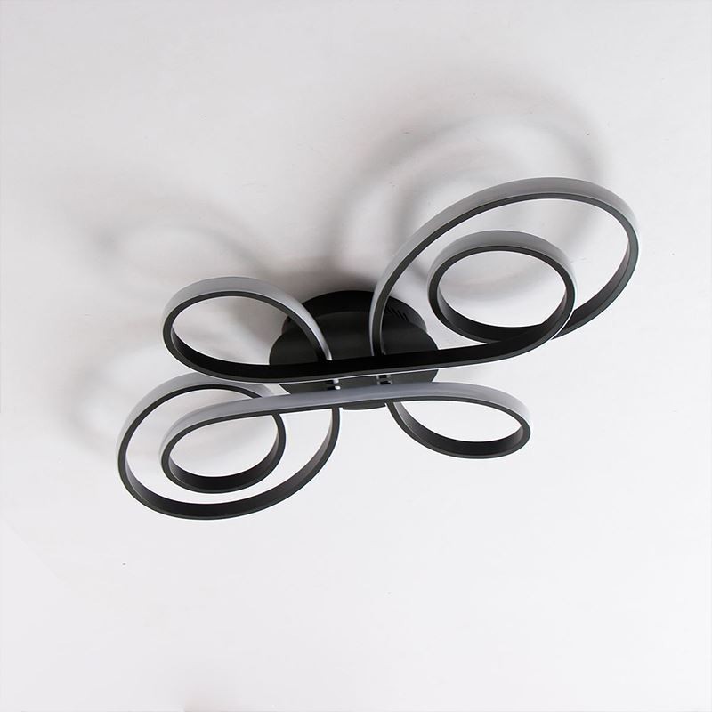 Modern Chinese Knot Flush Mount Ceiling Light