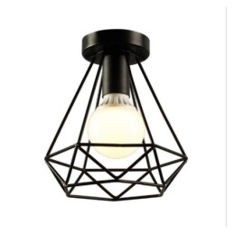 Diamond Shaped Flush Mount Ceiling Light