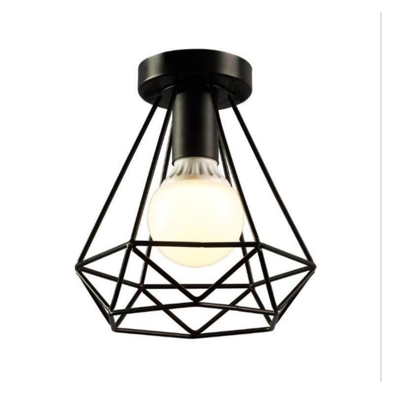 Diamond Shaped Flush Mount Ceiling Light