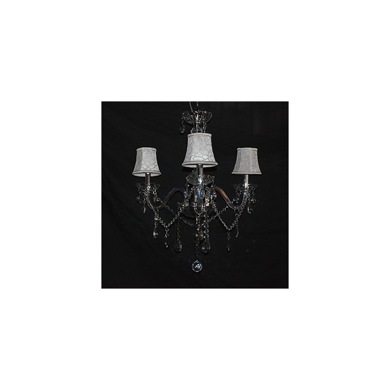 Modern Splendid 3 Lights Chandelier With Crystal Arm