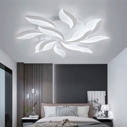 Acrylic Petal Flush Mount Ceiling Light