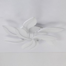 Acrylic Petal Flush Mount Ceiling Light