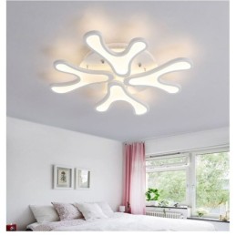 Acrylic Antler Flush Mount Ceiling Light