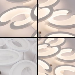 Petal Shaped Flush Mount Ceiling Light