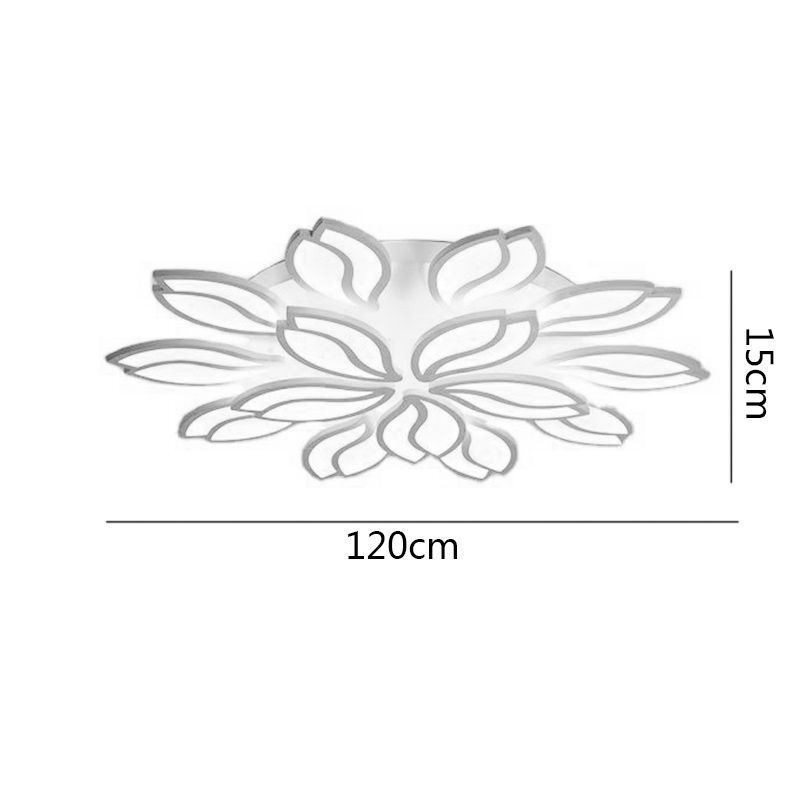 Acrylic Flower Flush Mount Ceiling Light