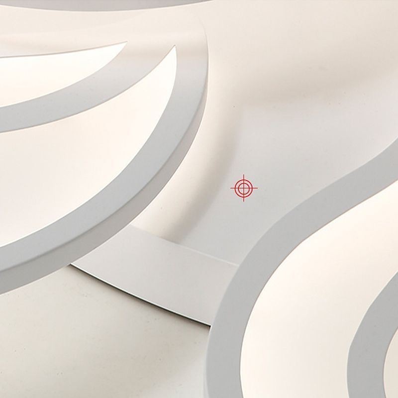 Acrylic Flower Flush Mount Ceiling Light