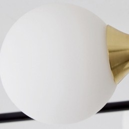 Glass Ball Flush Mount Magic Bean Ceiling Light