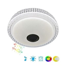 Ceiling Light Decorative Lamp Remote APP Control Bluetooth Music Speaker Flush Mount
