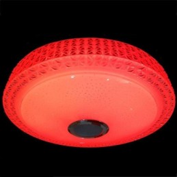 Ceiling Light Decorative Lamp Remote APP Control Bluetooth Music Speaker Flush Mount