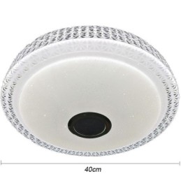 Ceiling Light Decorative Lamp Remote APP Control Bluetooth Music Speaker Flush Mount
