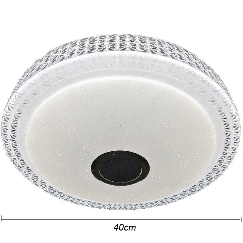 Ceiling Light Decorative Lamp Remote APP Control Bluetooth Music Speaker Flush Mount