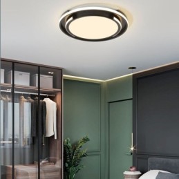Modern Minimalist Flush Mount Ceiling Light Circular Ceiling Fixture