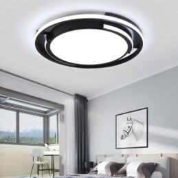 Modern Minimalist Flush Mount Ceiling Light Circular Ceiling Fixture