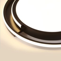 Modern Minimalist Flush Mount Ceiling Light Circular Ceiling Fixture