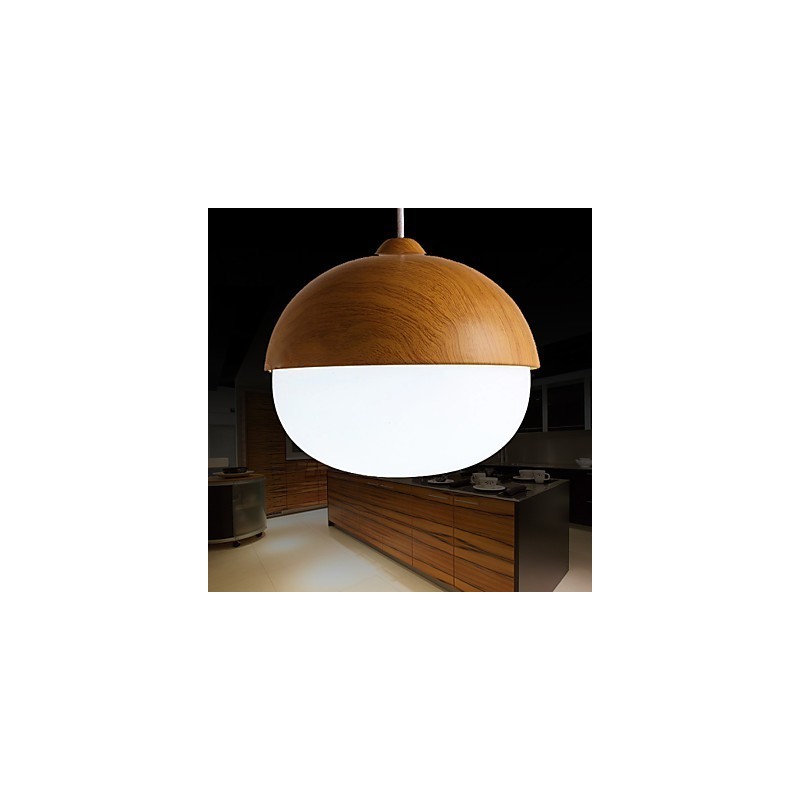 Chandelier Mini Style Modern Contemporary Wood Bamboo
