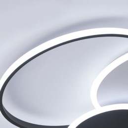 Round Flush Mount Light Fixture Modern Acrylic Ceiling Light