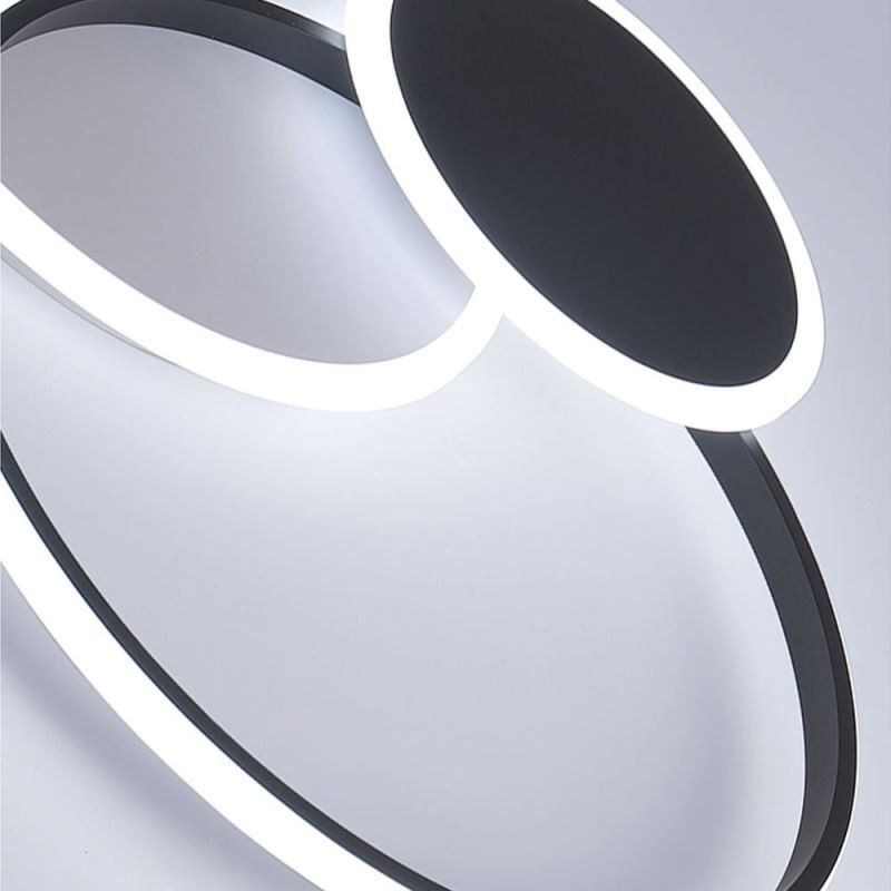 Round Flush Mount Light Fixture Modern Acrylic Ceiling Light